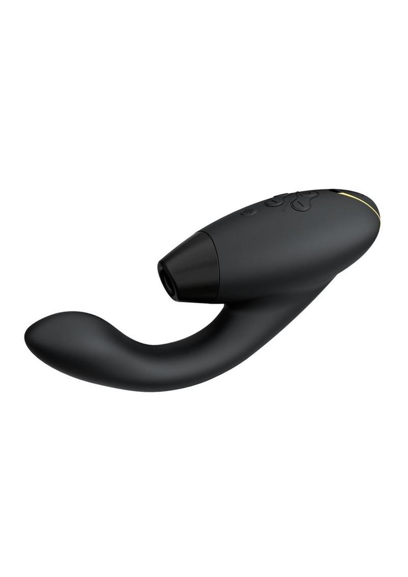 Womanizer Duo 2 Silicone Rechargeable Clitoral and G-Spot Stimulator