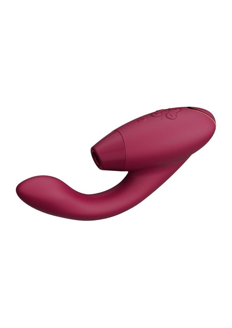 Womanizer Duo 2 Silicone Rechargeable Clitoral and G-Spot Stimulator