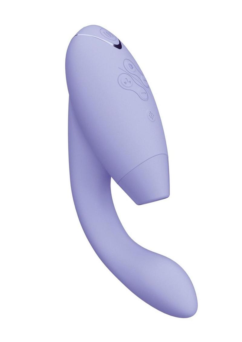 Womanizer Duo 2 Silicone Rechargeable Clitoral and G-Spot Stimulator