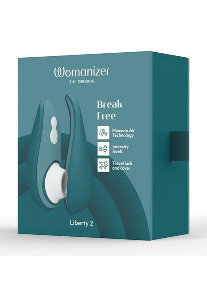 Womanizer Liberty 2 Rechargeable Silicone Clitoral Stimulator - Dark