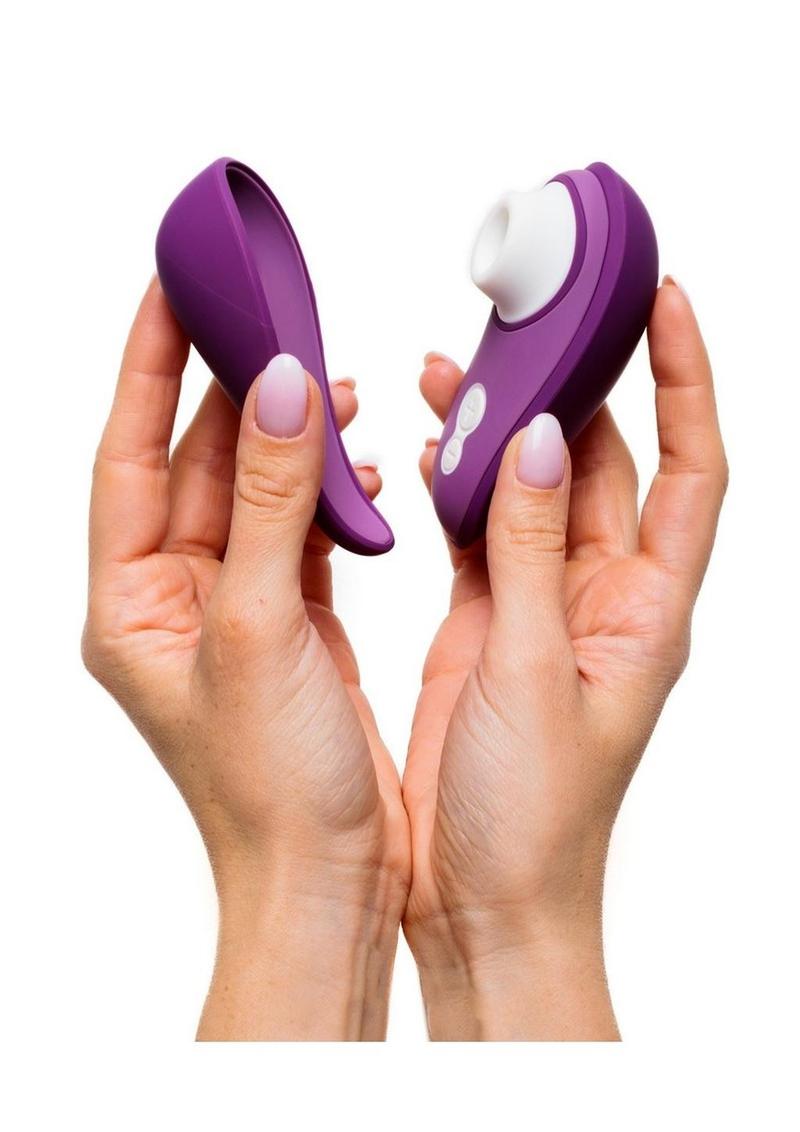 Womanizer Liberty 2 Rechargeable Silicone Clitoral Stimulator - Purple