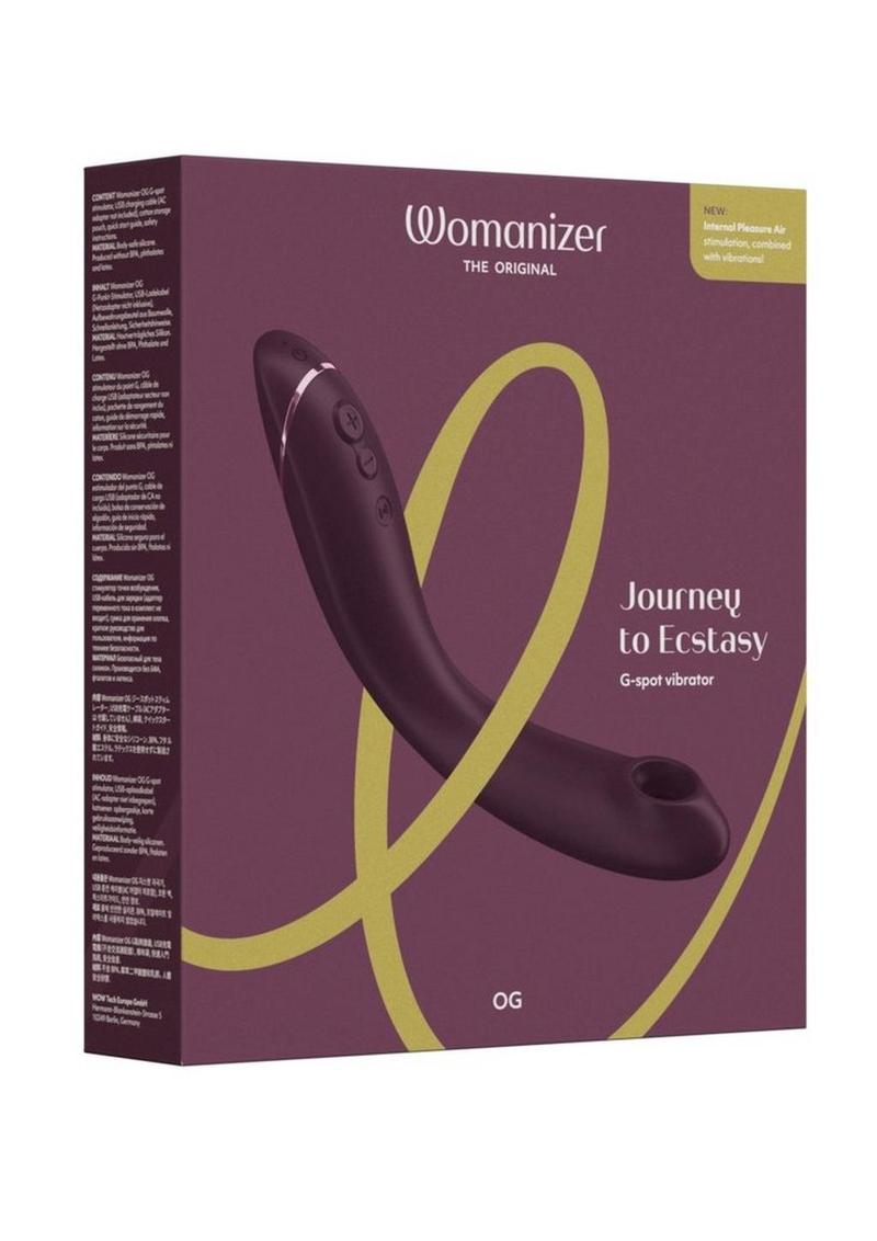 Womanizer Og G-Spot Vibrator - Aubergine