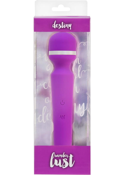 Wonderlust Destiny Silicone Rechargeable Wand Massager