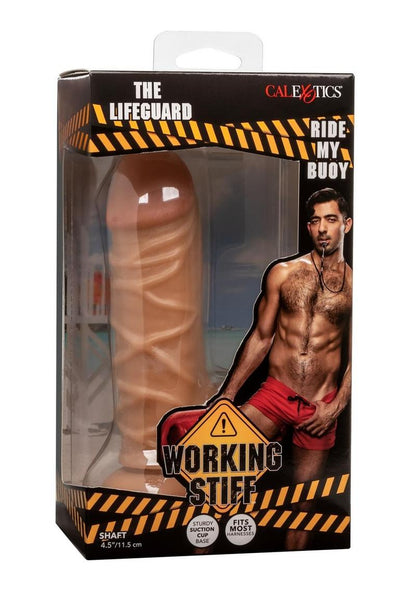 Working Stiff The Lifeguard Realistic Posable Dildo with Suction Cup