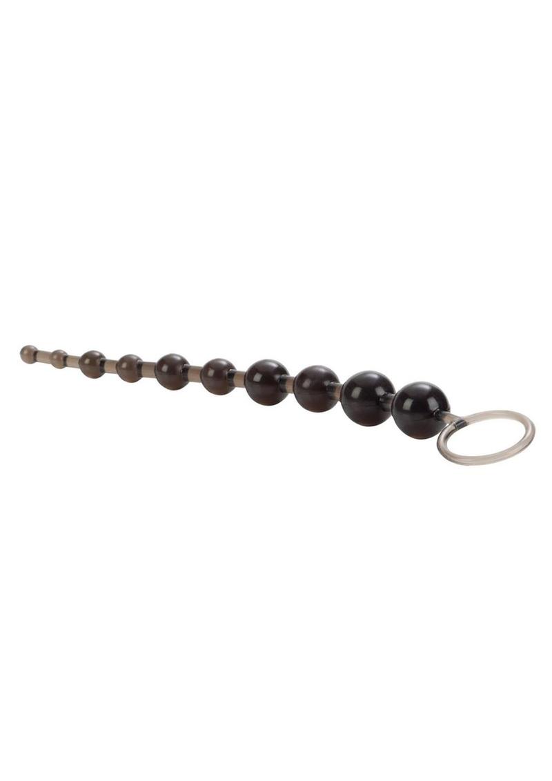 X 10 Anal Beads - Black