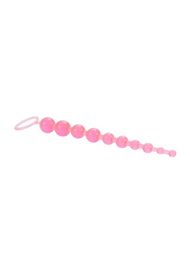 X 10 Anal Beads - Pink