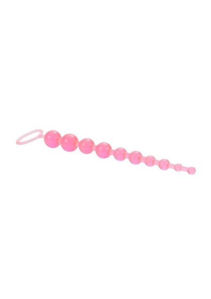 X 10 Anal Beads - Pink