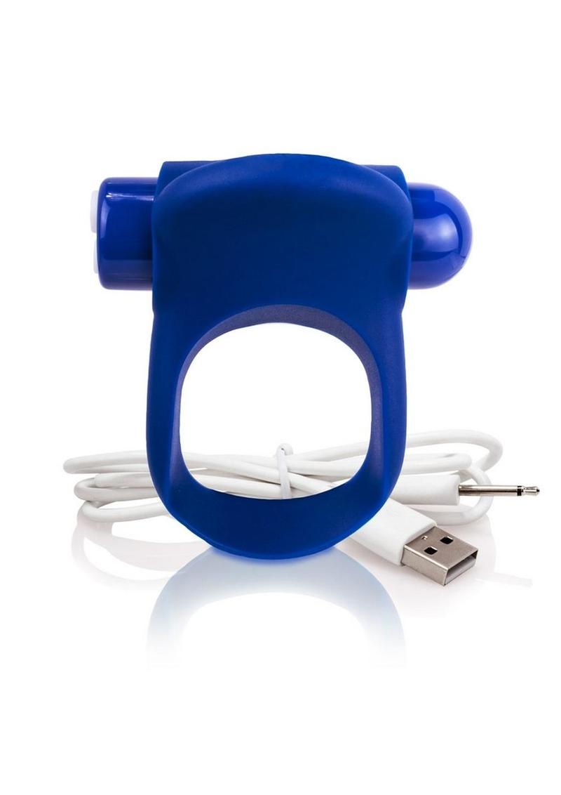 You-Turn Rechargeable Plus Silicone Ring Waterproof - Blue/Blueberry