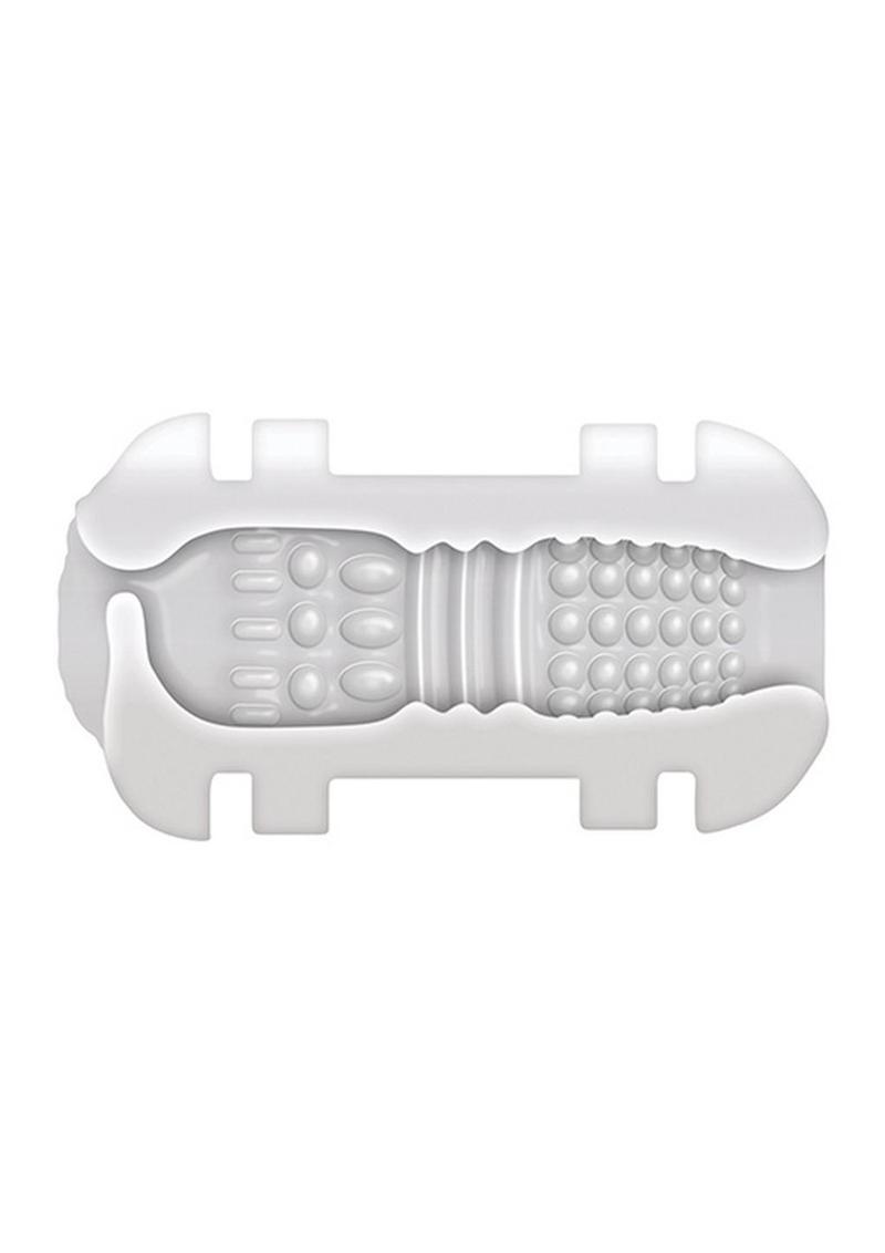 Zero Tolerance Double Decker Stroker - Black/Clear