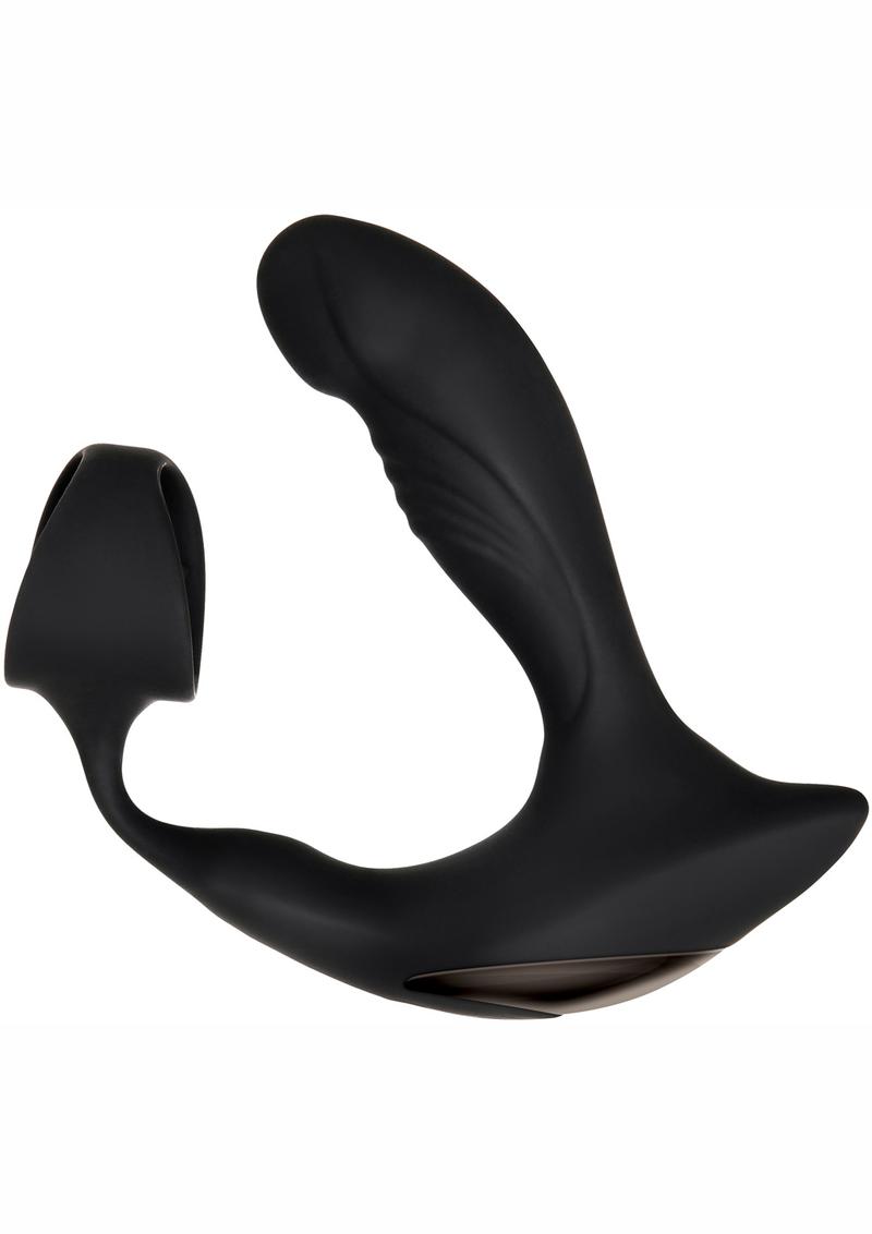 Zero Tolerance Strapped and Tapped Silicone Vibrating Prostate Stimulator with Remote Control