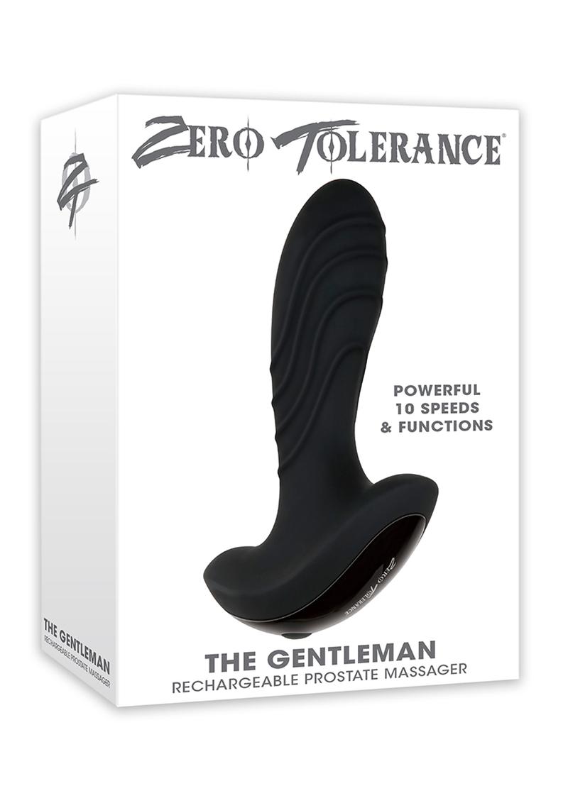 Zero Tolerance The Gentleman Rechargeable Silicone Vibrating Prostate Massager