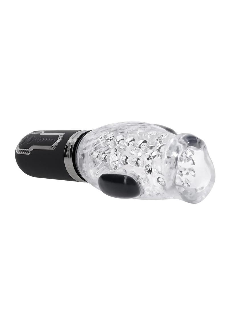 Zero Tolerance Thrill Ride Rechargeable Masturbator - Black