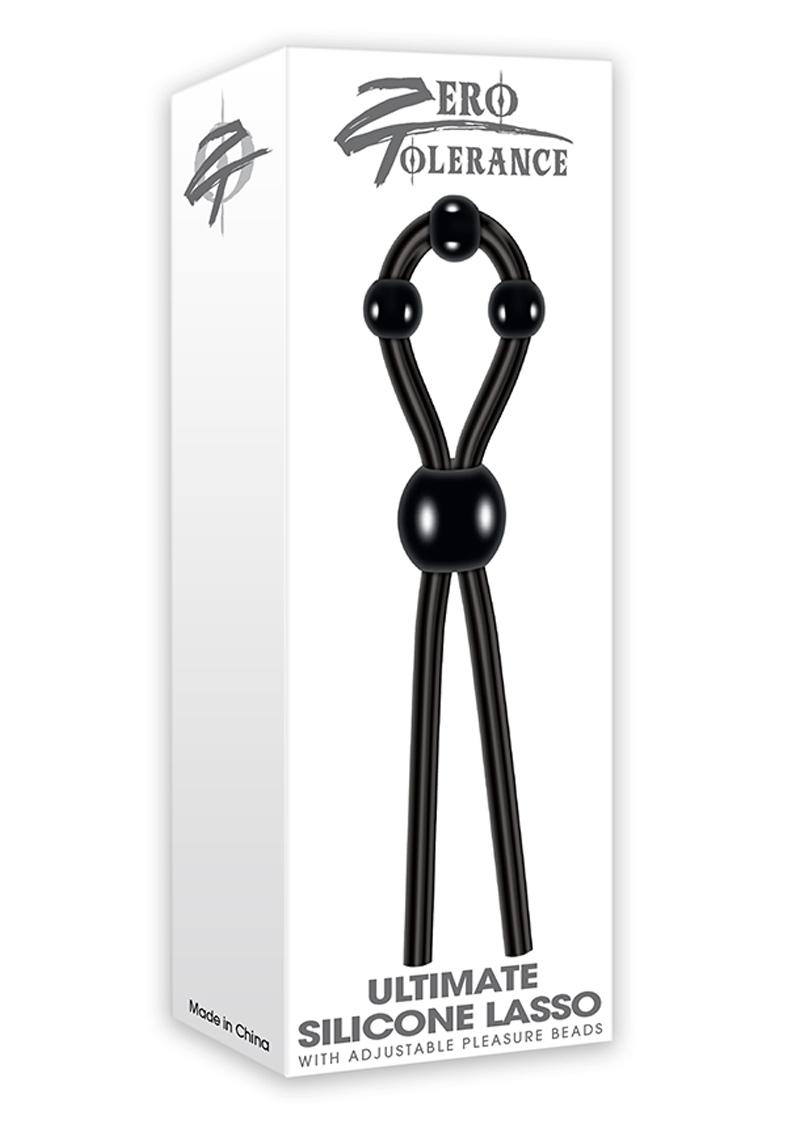 Zero Tolerance Ultimate Silicone Lasso with Adjustable Pleasure Beads