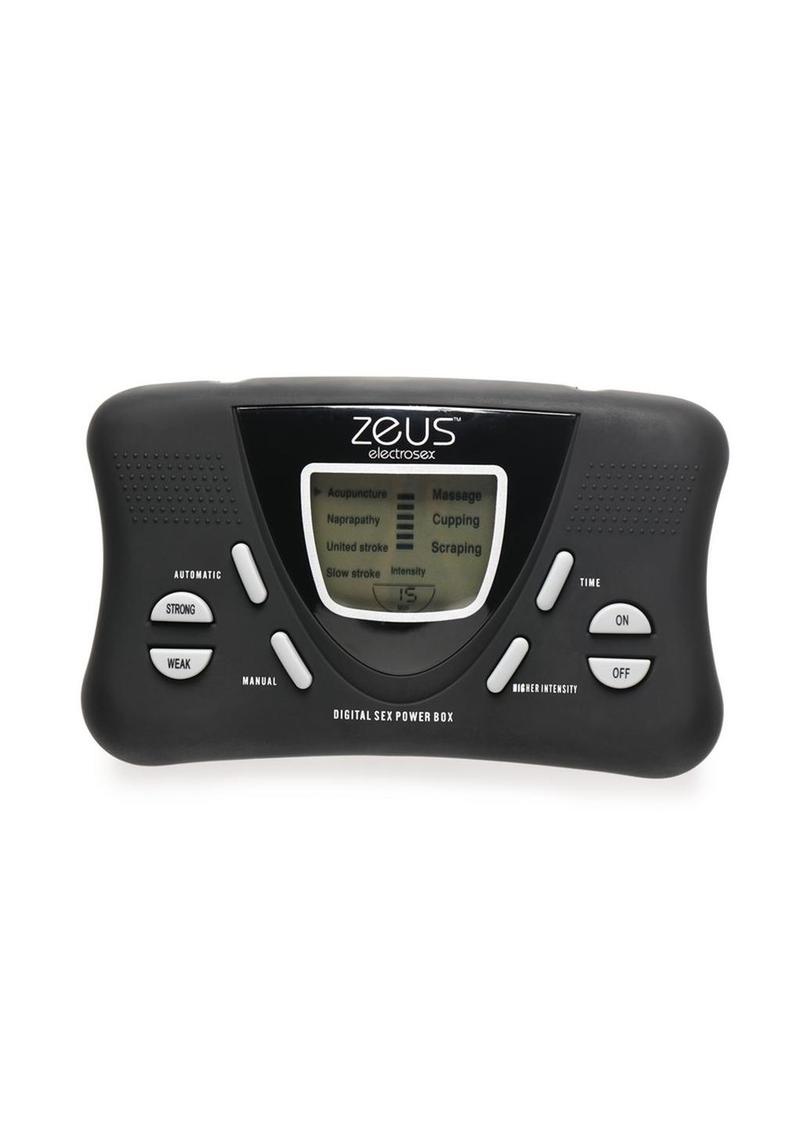 Zeus Electosex Deluxe E-Stim Kit - Black