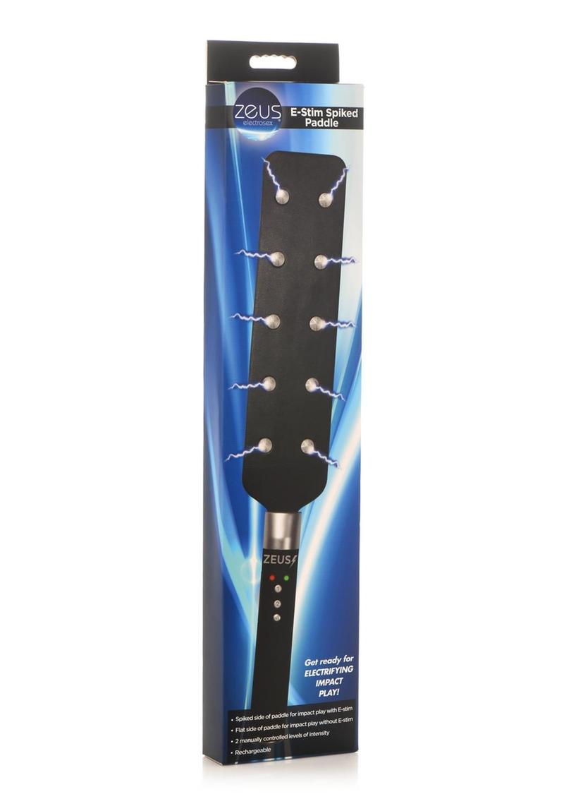 Zeus Electrosex E-Stim Spiked Paddle