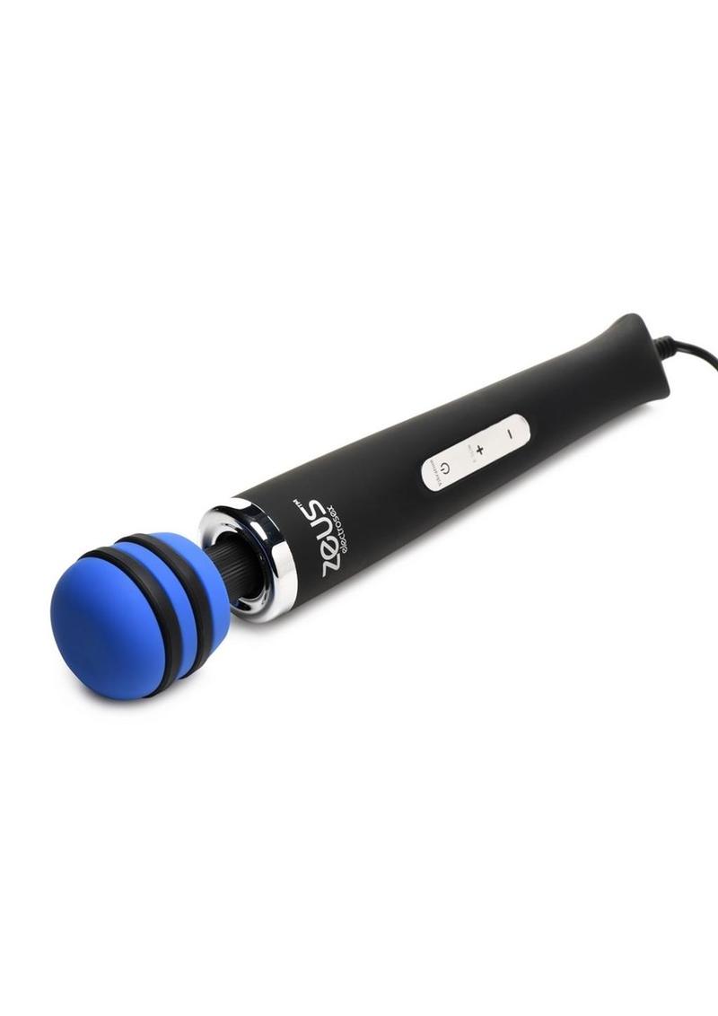 Zeus Electrosex E-Stim Vibrating Silicone Wand Massager