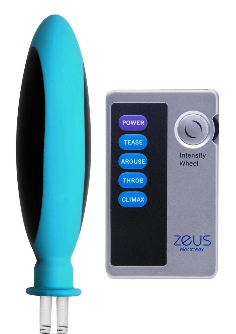 Zeus Electrosex Mingle 4 Piece Electro Couples Kit - Blue